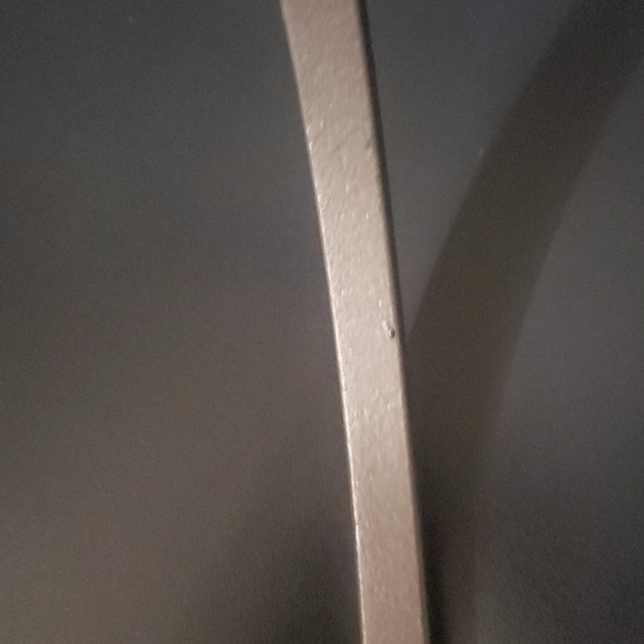 Candle holder display sculpture Green hued glass metal wrought iron‎ - Picture 10 of 11